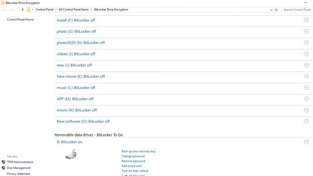 HOW TO REMOVE BITLOCKER PASSWORD смотреть онлайн