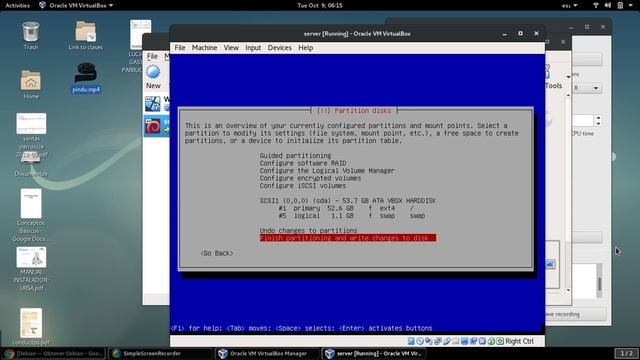Instalación Debian смотреть онлайн
