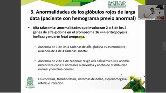Enfoque del paciente con Anemia Dr Julian Ramirez Univesidad de Antioquia 2016 смотреть онлайн