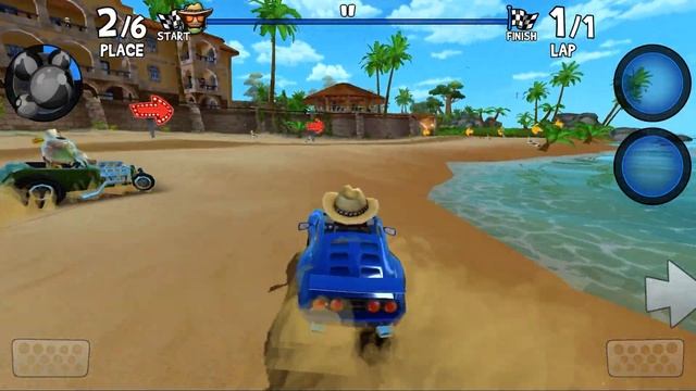 Sun Dazer Challenge | Start New Adventure | Beach Buggy Racing 2 Android Game Play #23 смотреть онлайн