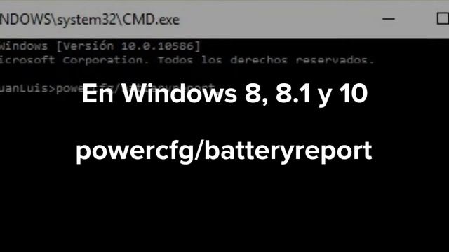 Truco Windows: informe sobre estado de la batería del laptop смотреть онлайн