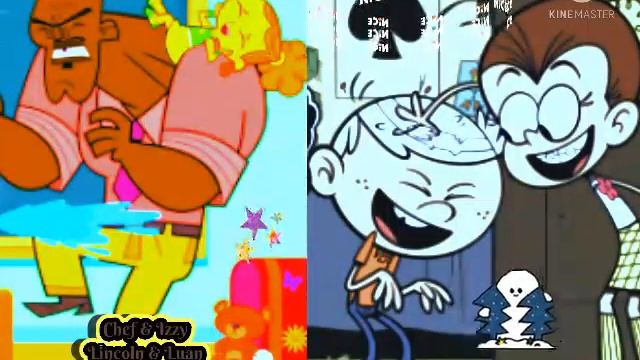 Chef & Izzy Vs Lincoln & Luan From #totaldramarama Vs #theloudhouse  #devonlawrence