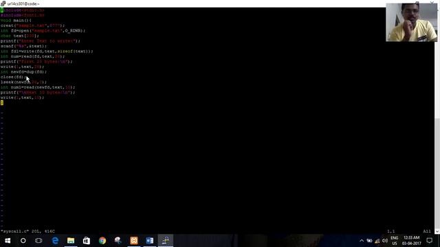 unix exp7 (UR14CS301) смотреть онлайн