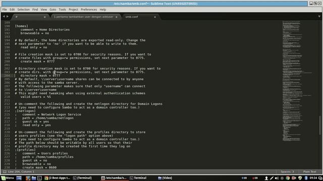 Cara configurasi samba di Linux mint / LMDE смотреть онлайн