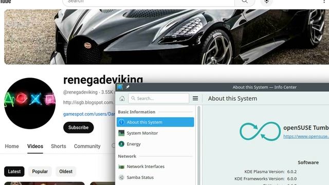 opensuse linux 15.5 tumbleweed KDE Plasma 6.0.2 смотреть онлайн