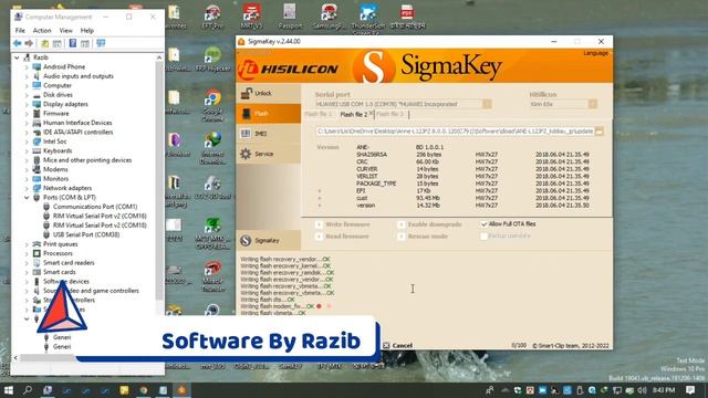 Huawei P20 lite and Huawei HWV32 Downgrade Firmware By Sigma Box смотреть онлайн