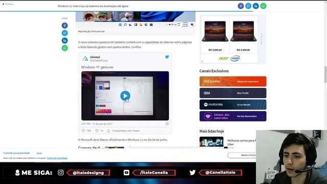 NOVO WINDOWS 11 - COMO USAR E VISUAL NOVO смотреть онлайн