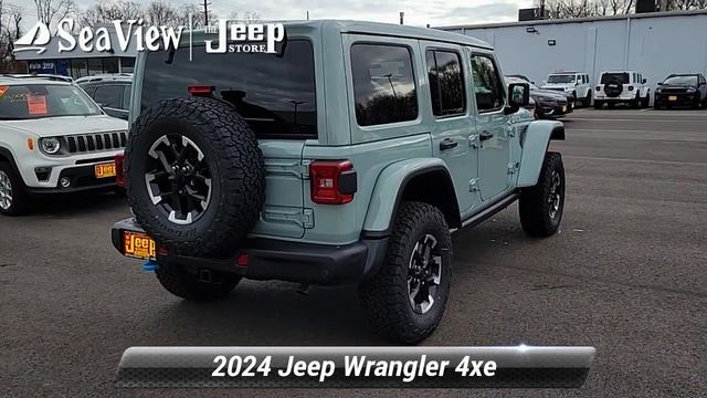 New 2024 Jeep Wrangler 4xe Rubicon X, Ocean Township, NJ J240441 смотреть онлайн