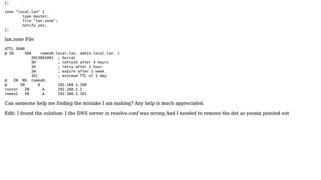 DevOps & SysAdmins: DNS Server using bind on CentOS - does not resolve смотреть онлайн