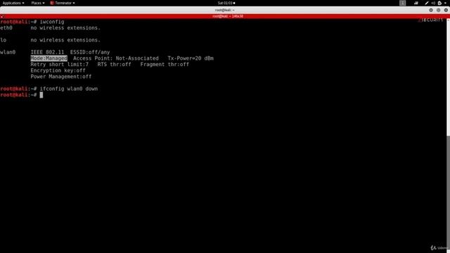 Ch 4 - 5 Wireless Modes Managed & Monitor #ethicalhacking #kalilinux #cybersecurity смотреть онлайн