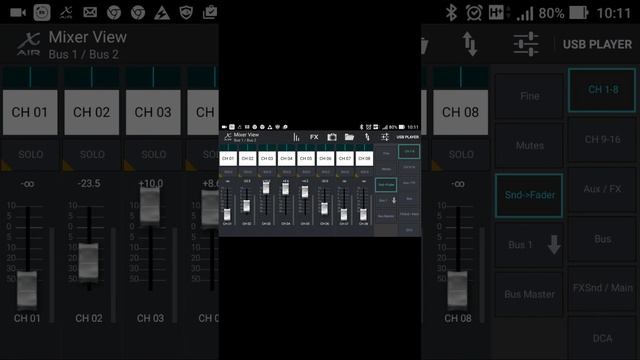 Save & load scene X AIR XR12 смотреть онлайн