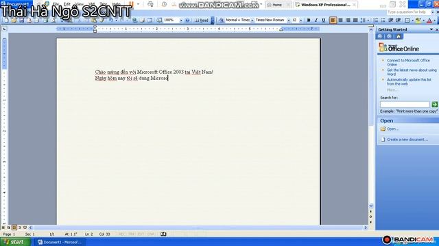 Lời mở đầu bằng Microsoft Office 2003 trên Windows XP смотреть онлайн