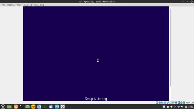 Installing Windows 10 in a VM on linux смотреть онлайн