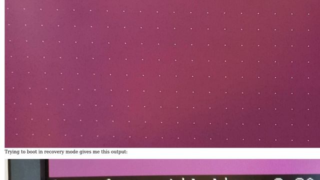 Ubuntu: Can't boot after apt-get update && upgrade смотреть онлайн