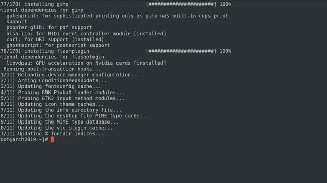 Install user software in Arch Linux part 3 смотреть онлайн