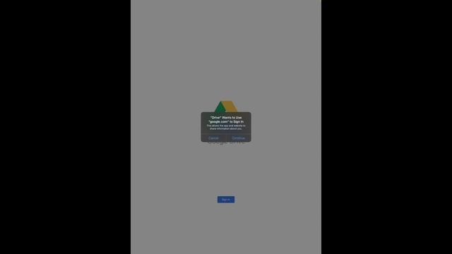 Google Drive IOS