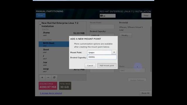 Redhat 7 Installation смотреть онлайн