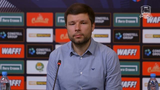 Пресс-конференция после матча «Краснодар» - «Оренбург» смотреть онлайн