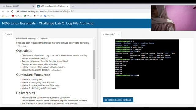 NDG Linux Essentials - Challenge Lab C: Log File Archiving || Sistm Operasi смотреть онлайн