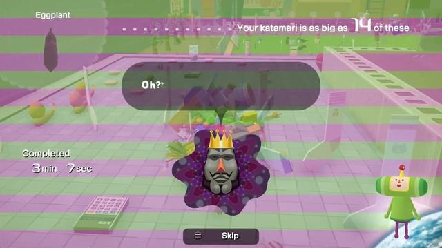 Katamari Damacy REROLL on Proton Manjaro смотреть онлайн