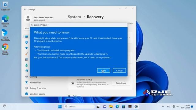 CARA MENGEMBALIKAN WINDOWS 11 Ke Windows 7 Tanpa Install Ulang | Go Back To Windows 7 смотреть онлайн