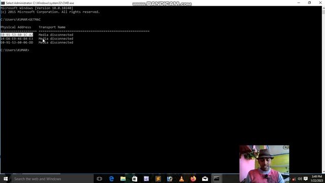 how to check mac address in command смотреть онлайн