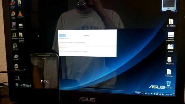HTC EVO 4G LTE Relock and Run RUU смотреть онлайн