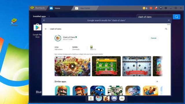 Clash of Clans for PC смотреть онлайн