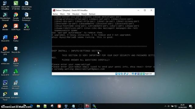 Tutorial Instalasi EHCP ( Easy Hosting Control Panel ) Dengan Linux Debian 7 смотреть онлайн