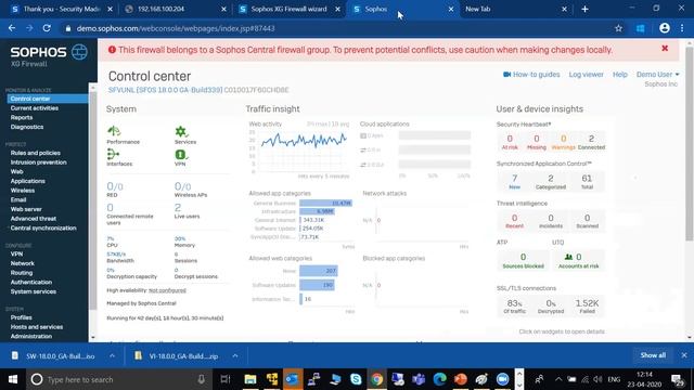 Sophos XG Virtual Firewall Deployment and Management_23-Apr-20 смотреть онлайн