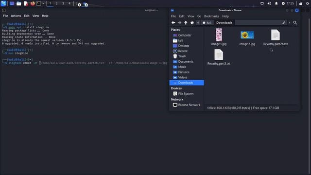 How to store hidden information in Kali Linux using Steghide| Steganography| Cybersecurity смотреть онлайн