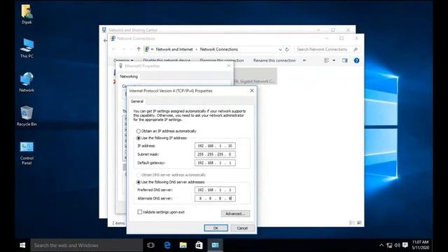 How to configure ip address | how to change ip address | change tcp/ip configuration | ip adress смотреть онлайн