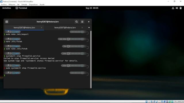 Practica 3(NFS) Fedora 35 смотреть онлайн
