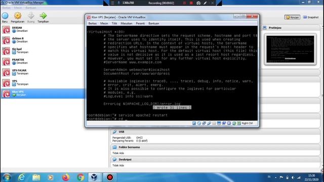 Tutorial Konfigurasi VPS Debian 8 смотреть онлайн