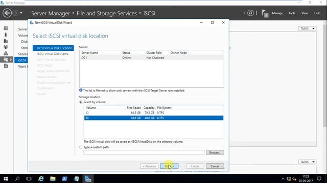 Deploying iSCSI in windows server 2016 Part-I смотреть онлайн