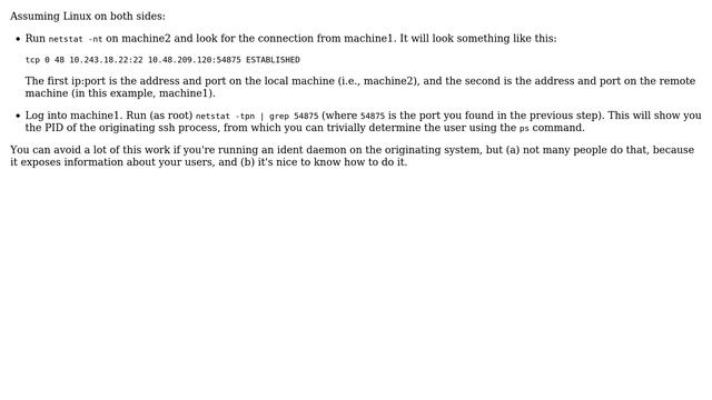 Get username of user who initiated SSH connection? (4 Solutions!!) смотреть онлайн