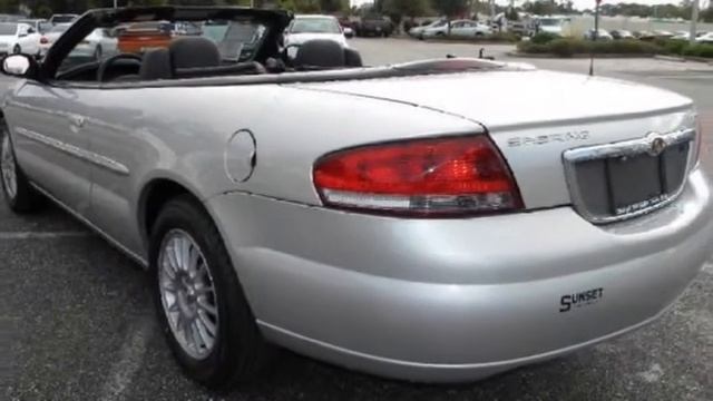 2004 CHRYSLER Sebring 2004 Convertible LXi VERY LOW MILES !! SUPER CLEAN !! смотреть онлайн