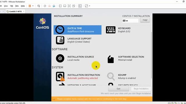 how to install linux server CentOS-7 смотреть онлайн