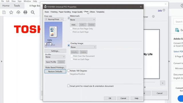 Overview and Navigating the Toshiba Universal Print Driver смотреть онлайн