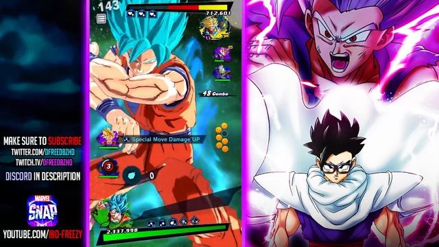 CHEATER HAS OP 6 LIVES TEAM! TRIPLE REVIVAL SON FAMILY NULLIFIES RISING RUSH! | Dragon Ball Legends смотреть онлайн