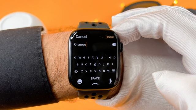 Apple Watch Series 7 Qwerty Keyboard смотреть онлайн