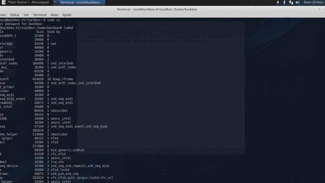Instalar e listar os drivers no BackBox Linux смотреть онлайн