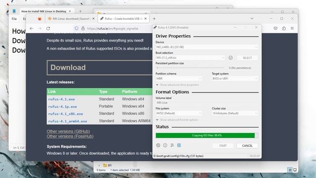 Make Bootable & Install MX Linux in Desktop or Laptop смотреть онлайн