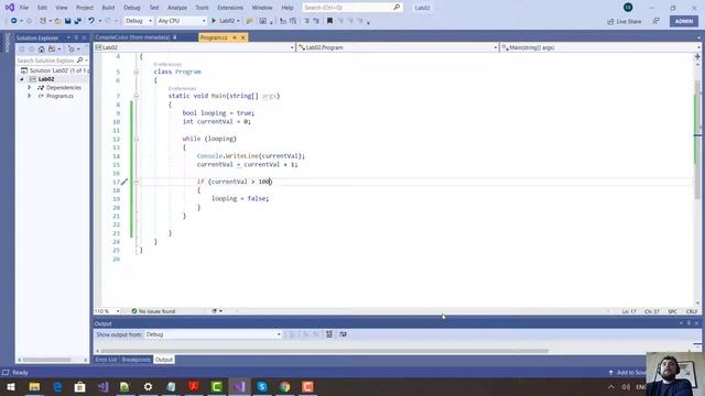 Курс С# и .NET Core. Занятие №2 смотреть онлайн