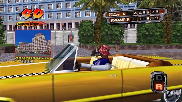 Crazy Taxi 3 High Roller (2002) (PC) - Arcade Mode at West Coast - Gameplay HD - Windows 10 смотреть онлайн