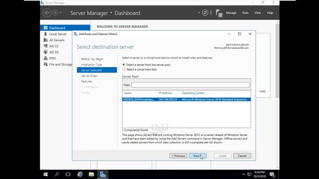 Wireless authentication Windows RADIUS Server 2016 With Mikrotik DHCP Server смотреть онлайн
