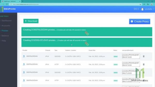 How to make Proxies - Datacenter proxies Generator - Cloud Proxy creator
