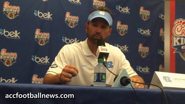 UNC Football Coach Larry Fedora speaks to media after Tar Heel lose to Georgia смотреть онлайн