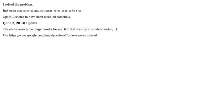 Ubuntu: Firefox cannot draw the new Google Maps (4 Solutions!!) смотреть онлайн