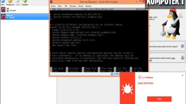 CARA SETTING DHCP 「DEBIAN」 смотреть онлайн